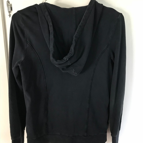 Lucky Brand asymmetrical zip Moto hoodie S/P - Picture 6 of 7